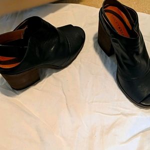 Lucky Brand black Wedge shoes